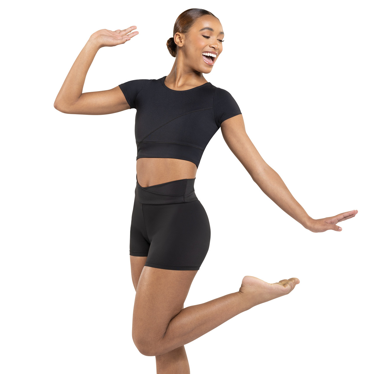 SHORT SLEEVE CROP TOP 5 SHORT SLEEVE CROP TOP