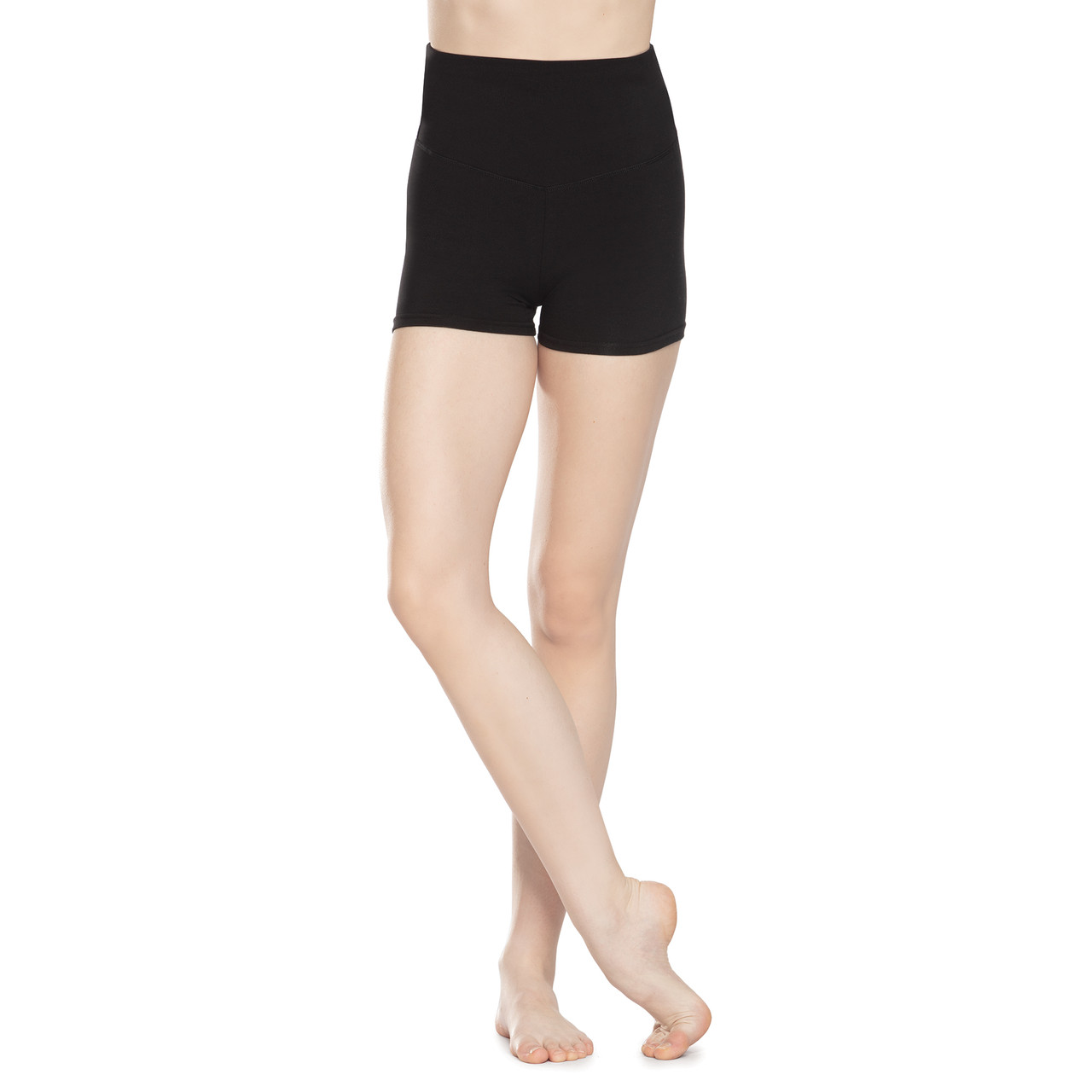 HIGH-WAIST PERFORMANCE SHORTS