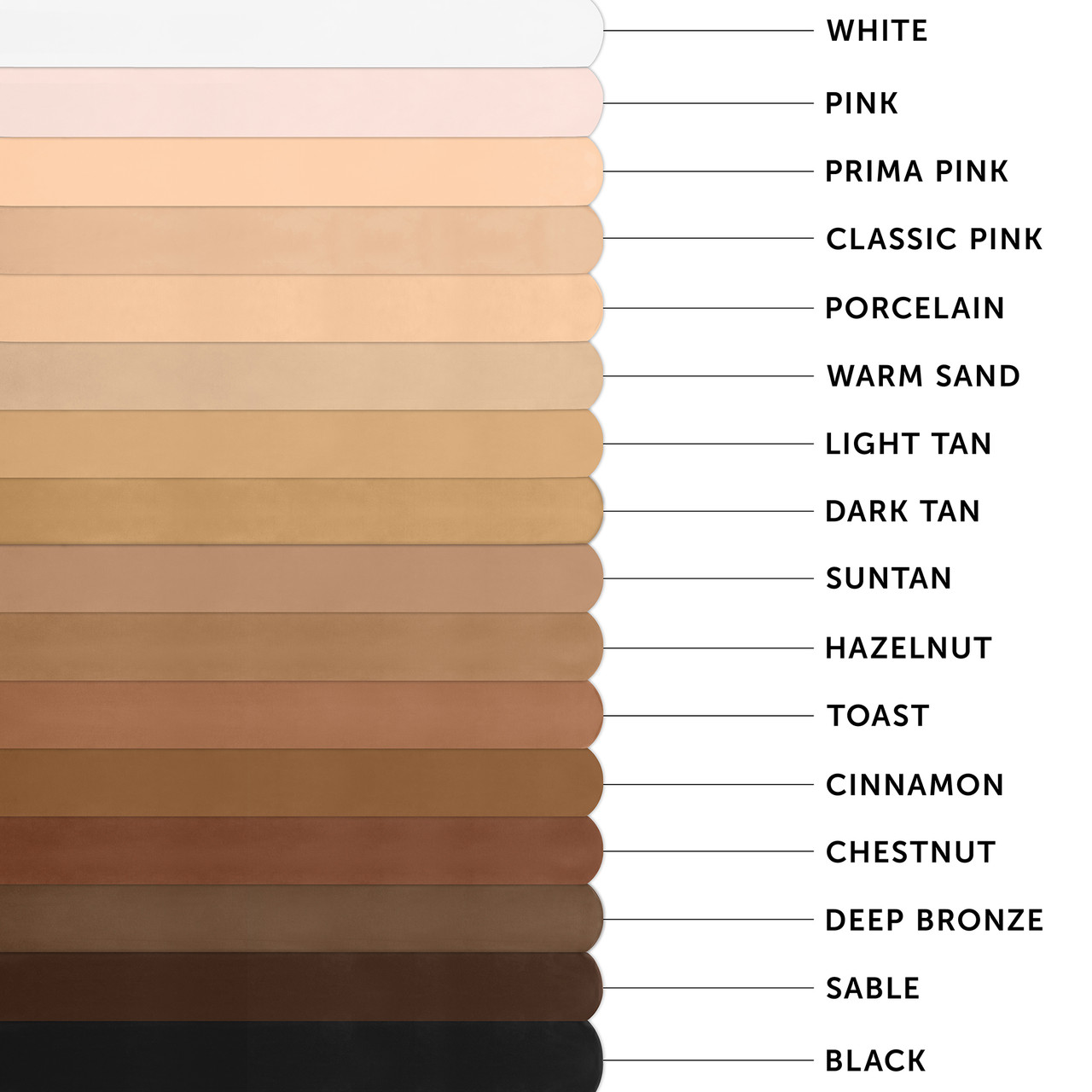 NEW COLOR-FLOW FOOTED TIGHTS