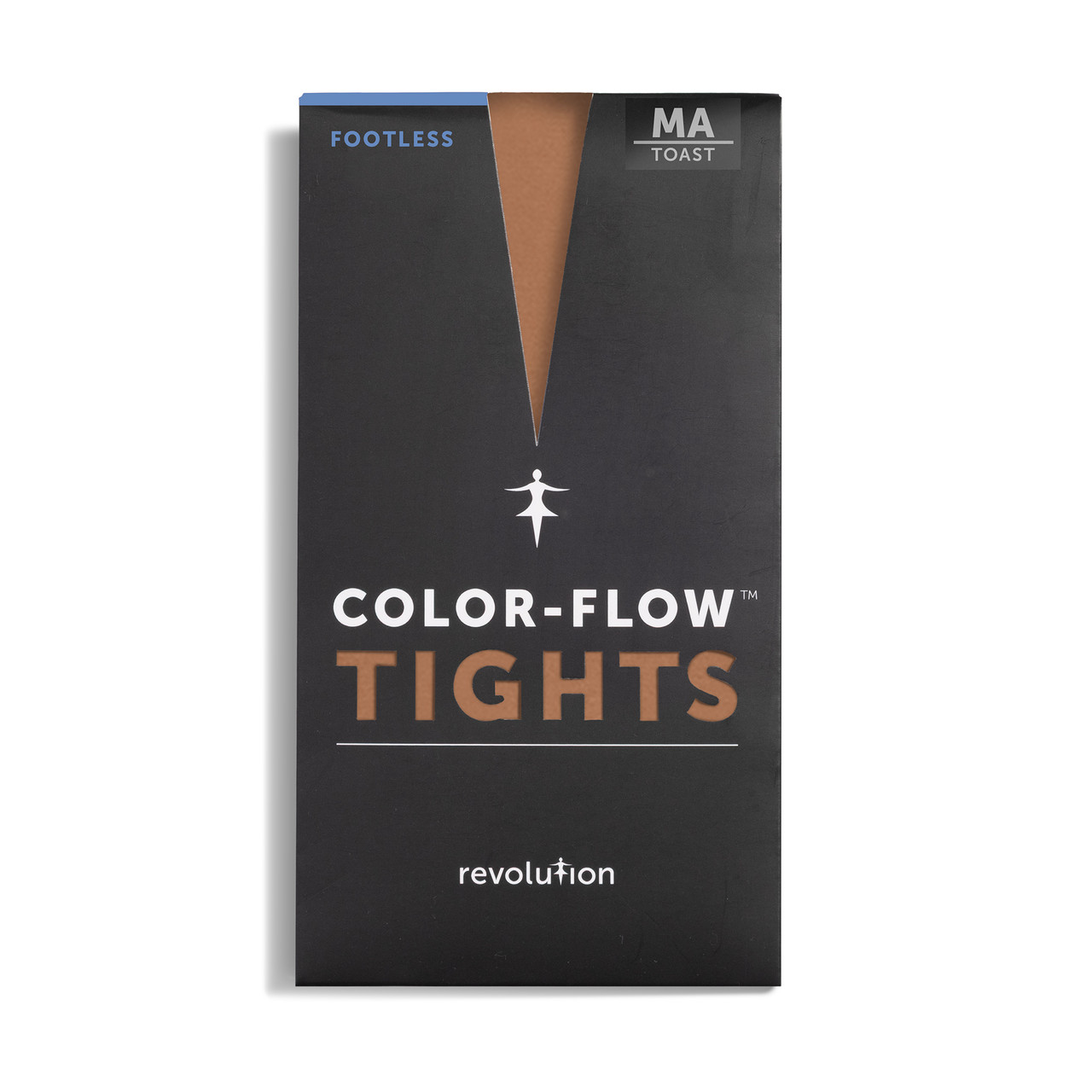 NEW COLOR-FLOW FOOTLESS TIGHTS